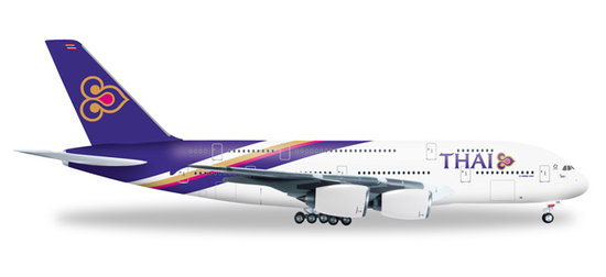Aircraft  Airbus A380-800 Thai Airways PL
